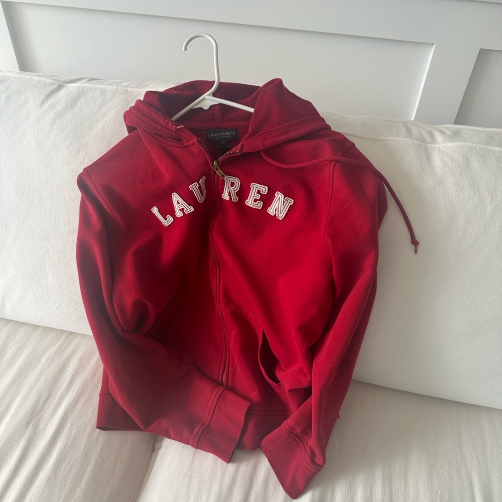 Ralph Lauren zippered hoodie
